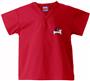 University of Arkansas Kid's Red Scrub Tops