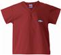 Univ of Arkansas Razorback Kid's Crimson Scrub Top