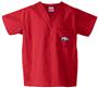 Univ of Arkansas Razorbacks Red Scrub Tops