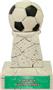 Hasty Awards Soccer Stone-Like Tower Trophies