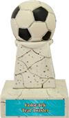 Hasty Awards 5" Soccer Stone Tower Trophy Hasty Awards 5" Soccer Stone Tower Trophy