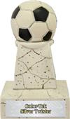 Hasty Awards 5" Soccer Stone Tower Trophy Hasty Awards 5" Soccer Stone Tower Trophy