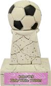 Hasty Awards 5" Soccer Stone Tower Trophy Hasty Awards 5" Soccer Stone Tower Trophy