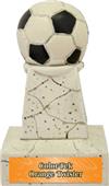 Hasty Awards 5" Soccer Stone Tower Trophy Hasty Awards 5" Soccer Stone Tower Trophy