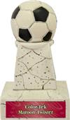 Hasty Awards 5" Soccer Stone Tower Trophy Hasty Awards 5" Soccer Stone Tower Trophy