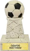 Hasty Awards 5" Soccer Stone Tower Trophy Hasty Awards 5" Soccer Stone Tower Trophy