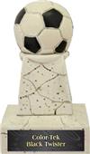 Hasty Awards 5" Soccer Stone Tower Trophy Hasty Awards 5" Soccer Stone Tower Trophy
