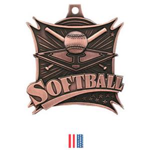 BRONZE MEDAL/FLAG RIBBON