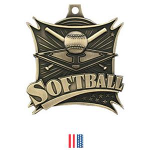 GOLD MEDAL/FLAG RIBBON