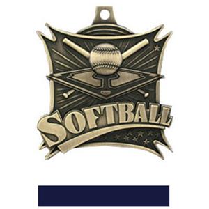 GOLD MEDAL/NAVY RIBBON