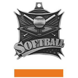 SILVER MEDAL/ORANGE RIBBON
