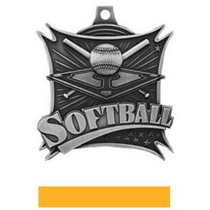 SILVER MEDAL/YELLOW RIBBON