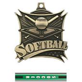 Hasty Awards 2.5" Softball Xtreme Medals M-701