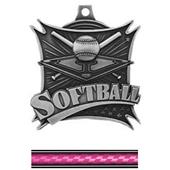 Hasty Awards 2.5" Softball Xtreme Medals M-701 Hasty Awards 2.5" Softball Xtreme Medals M-701