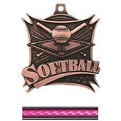 Hasty Awards 2.5" Softball Xtreme Medals M-701 Hasty Awards 2.5" Softball Xtreme Medals M-701