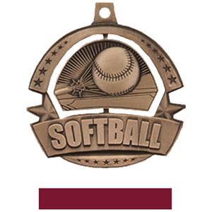 BRONZE MEDAL/MAROON RIBBON