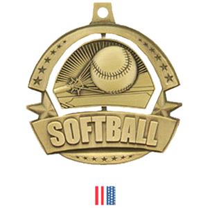 GOLD MEDAL/FLAG RIBBON