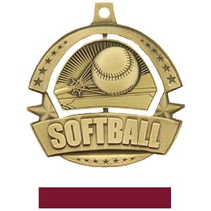 GOLD MEDAL/MAROON RIBBON