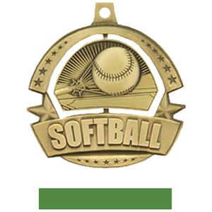GOLD MEDAL/GREEN RIBBON