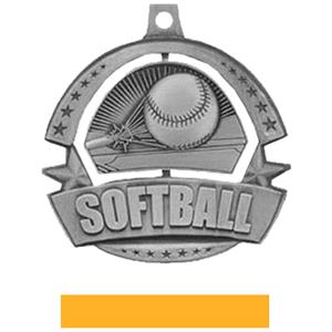 SILVER MEDAL/YELLOW RIBBON
