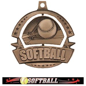 BRONZE MEDAL/ULTIMATE SOFTBALL RIBBON