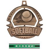 Hasty Awards Spinner Softball Medals M-720 Hasty Awards Spinner Softball Medals M-720