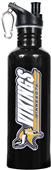 NFL Minnesota Vikings Black Stainless Water Bottle