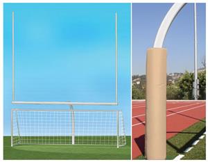 WHITE GOAL/TAN PADDING