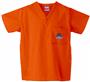 Boise State University Orange Classic Scrub Tops