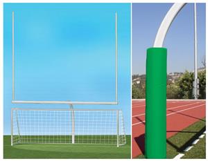 WHITE GOAL/KELLY GREEN PADDING