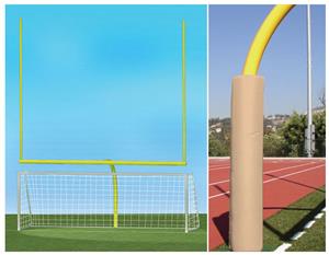 YELLOW GOAL/TAN PADDING