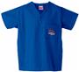 Boise State University Royal Classic Scrub Tops