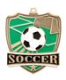 Hasty Awards Soccer Shield Medals M-735S