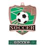 Hasty Awards Soccer Shield Medals M-735S
