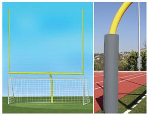 YELLOW GOAL/GRAY PADDING