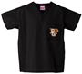 Bowling Green State Univ Black Classic Scrub Tops