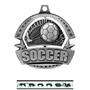 Hasty Awards Spinner Soccer Medals M-720S