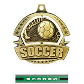 Hasty Awards 2.25" Spinner Soccer Medals M-720S