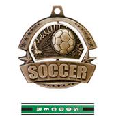 Hasty Awards 2.25" Spinner Soccer Medals M-720S