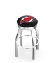 New Jersey Devils NHL Ribbed Ring Bar Stool