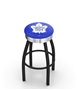 Toronto Maple Leafs NHL Ribbed Ring Bar Stool