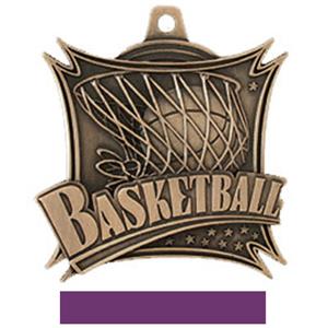 BRONZE MEDAL/PURPLE RIBBON
