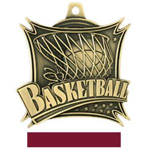GOLD MEDAL/MAROON RIBBON