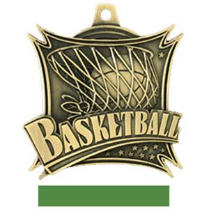 GOLD MEDAL/GREEN RIBBON