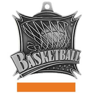 SILVER MEDAL/ORANGE RIBBON