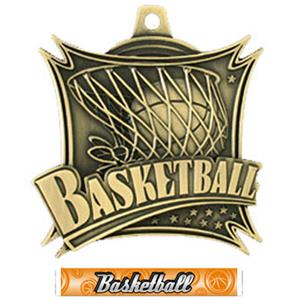 GOLD MEDAL/GRAPHX BASKETBALL RIBBON