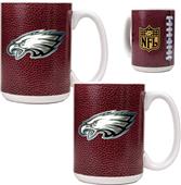 NFL Philadelphia Eagles Gameball Mug (Set of 2)