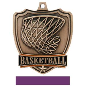 BRONZE MEDAL/PURPLE RIBBON