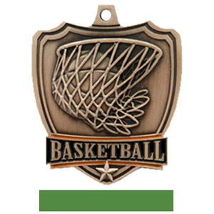 BRONZE MEDAL/GREEN RIBBON