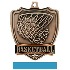 BRONZE MEDAL/LT. BLUE RIBBON